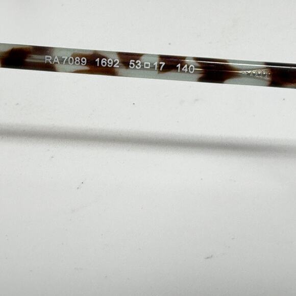 Ralph Lauren Eyeglasses Frames RA7089 1692 Brown Blue Tortoise‎ 53-17-140 H18035 main image 6